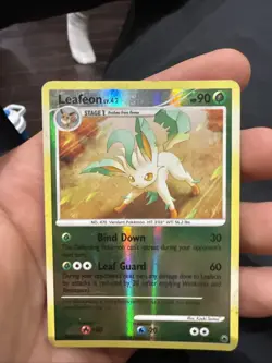 Leafeon - Reverse Holo - 7/100 Majestic Dawn - Pokemon TCG - 2008 Hp - Image 1