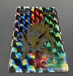 Pokemon Top Sun No135 Jolteon Holographic Card Japan Rare Collectible - Image 3