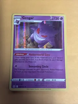 Pokemon TCG - Holo Gengar 66/196 - Lost Origin 2022 NM - Image 1