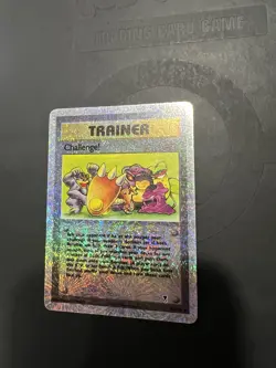 Pokemon Trainer Challenge! 106/110 Reverse Holo Legendary Collection Card WOTC - Image 1