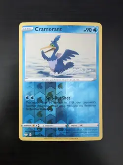 2021 Pokemon Cramorant 028/072 Shining Fates Reverse Holo - Image 1