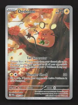 Dedenne 093/088 Holo Illustration Rare Perfect Order Pokemon Near Mint - Image 1