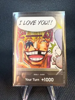 Don!! Card I Love You!! - Alt Art - One Piece Kingdoms Of Intrigue - English NM - Image 1