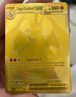 2026 Pokemon Ascended Heroes Mega Charizard Y ex Hyper Rare #294/217 GRAIL - NM - Image 4