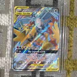 Pokemon Moltres & Zapdos & Articuno GX Hidden Fates Ultra Rare Full Art Holo - Image 1