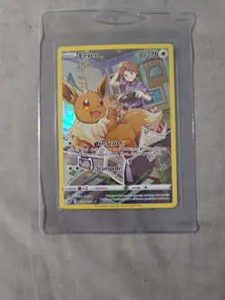 Eevee TG11/TG30 Brilliant Stars Trainer Gallery Ultra Rare Holo Pokemon - Image 1
