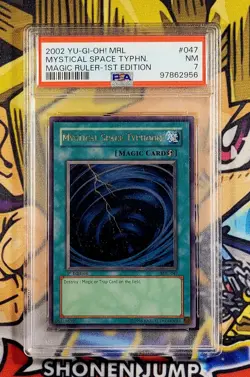 Yu-Gi-Oh! MYSTICAL SPACE TYPHOON 1st Magic Ruler MRL-047 Ultra Rare Nm - Image 1