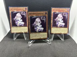 3x Yu-Gi-Oh! Ghost Reaper & Winter Cherries Ultimate Rare OP20-EN001 Near Mint - Image 1