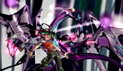 Anime yu gi oh arc v dark rebellion xyz dragon Custom Playmat Mat Pad - Image 1