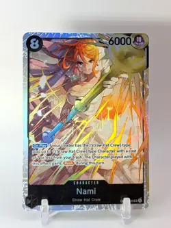 Nami OP15-086 SR - One Piece TCG Adventure On Kami’s Island - Near Mint - Image 1