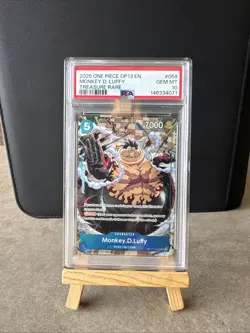 One Piece CCG Monkey.D.Luffy Treasure Rare OP11-058 PSA 10 Gem Mint - Image 1