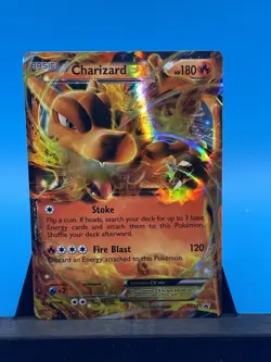 Charizard EX 2014 XY29 XY Black Star Promo Ultra Rare Holo Pokemon Trading Card - Image 1