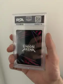 Union Arena Jujutsu Kaisen English Yuji Itadori SR Holo PSA 10! Low pop - Image 2