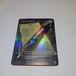 Wonders of the First Letter From A Friend Rare Alt Art Formless Foil - Image 1