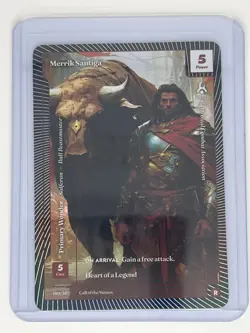 Wonders Of The First Merrik Santiga 189/402 Rare Classic Foil - Image 1