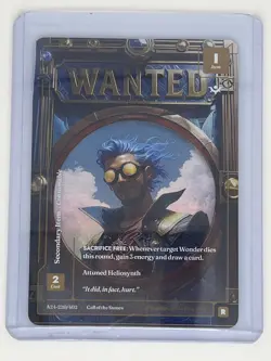 Wonders Of The First Wanted A24-220/402 Rare Alt Classic Foil - Image 1