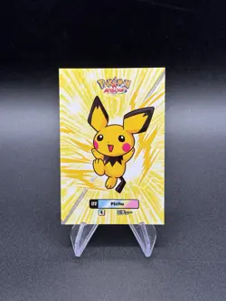 Pokemon Pichu 2025 Card Database Attacks 2 Cracked Ice Holo Peru US Seller - Image 1