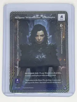 Wonders Of The First Morgana "Widowmaker" Wraithspire 276/402 Classic Foil - Image 1