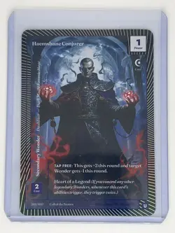 Wonders Of The First Haemsbane Conjurer 261/402 Classic Foil - Image 1
