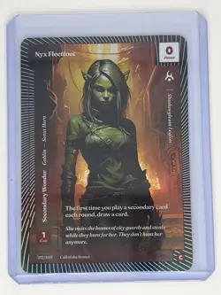 Wonders Of The First Nyx Fleetfood 302/402 Classic Foil - Image 1