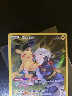 NEAR MINT! Pikachu TG05/TG30 Lost Origin Trainer Gallery Pokemon Card! SWSH - Image 3