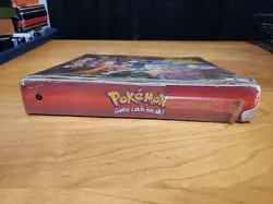 Vintage 1999 Pokemon 3 Ring Card Binder Nintendo Pikachu Ash *Damaged* - Image 5