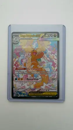 Pokemon Mega Dragonite EX Full Art Holo Card 290/217 370 HP - Image 1