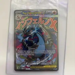 Mega Charizard X EX #23 Holo Pokemon Promo Card NM - Image 1