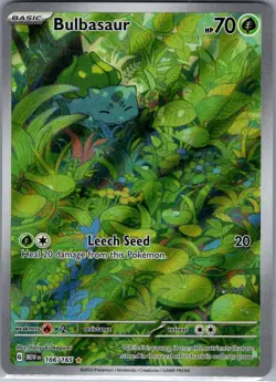 Bulbasaur 166/165 SV: Scarlet & Violet 151 - Pokemon Card - NM - Image 1