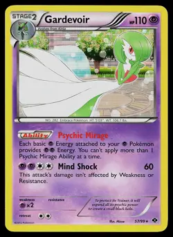 Pokemon Card - Gardevoir Next Destinies 57/99 Holo Rare Holo - Image 1
