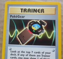 PokeGear 88/111 Rare Non-Holo Neo Genesis Set Pokemon Trainer Card NM - Image 2