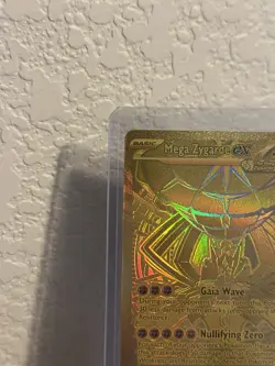 Pokemon Mega Zygarde EX Gold Secret Rare Full Art Holo Card 124/088 XY - Image 3