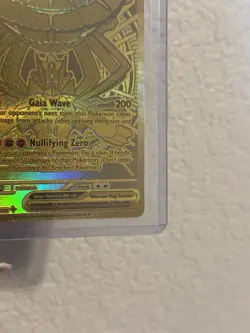 Pokemon Mega Zygarde EX Gold Secret Rare Full Art Holo Card 124/088 XY - Image 5