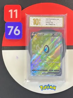 Pokemon S-Chinese Card Sword & Shield Celebi V CS3aC 131/125 SR Grade10 - Image 1