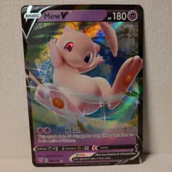 Mew V - 069/189 - Pokemon Darkness Ablaze Sword & Shield Rare Card NM - Image 1