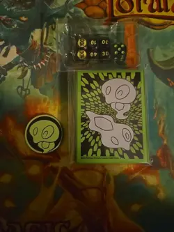 Pokemon TCG Perfect Order ETB Coin Dice and 65 Card Sleeves - Image 1