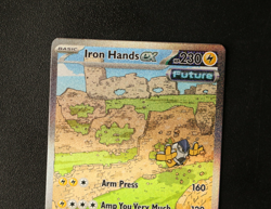 Pokemon Card TCG - Iron Hands EX 248/182 - Paradox Rift - SIR - NM ⭐ - Image 2