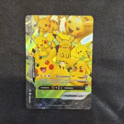 Pikachu V-Union [Set of 4] Sword & Shield Holo Promo Pokemon Card Set - Image 4