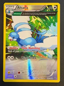POKEMON CARD Altaria Reverse Holo Roaring Skies 74/108 Near Mint Free P&P - Image 1