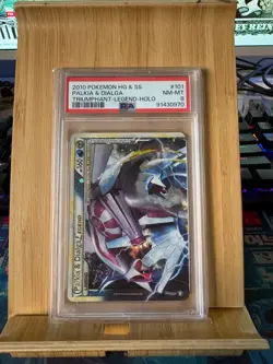 Pokemon Palkia & Dialga Legend Pair PSA 8 & 9 Triumphant #101/102 & 102/102 SEQ - Image 3
