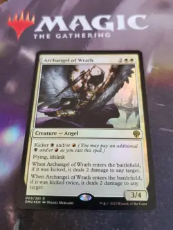 Mtg. Archangel of Wrath. Foil. Dominaria United. Nm - Image 1