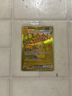 Pokemon Card Pikachu Ex 179/131 Secret Rare Scarlet Violet Prismatic Evolutions - Image 1
