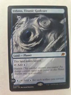 Uthros, Titanic Godcore X1 Mtg Edge Of Eternities Nm #0260 - Image 1
