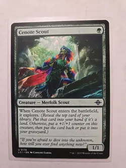 Cenote Scout - Lost Caverns of Ixalan - LP - Uncommon - Creature - MTG Magic - Image 1