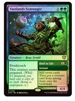 Vastlands Scavenger - Foil Secrets of Strixhaven MTG - Image 1