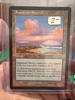 Saprazzan Skerry Mercadian Masques Regular Land Magic The Gathering MTG - Image 1