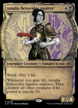 1 x Amalia Benavides Aguirre - Showcase - The Lost Caverns of Ixalan - NM-Mint - - Image 1
