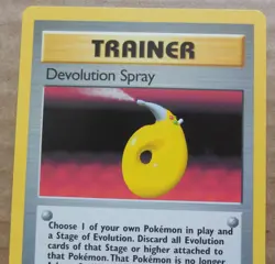 Devolution Spray 72/102 Rare Non-Holo Base Set Pokemon Trainer Card NM - Image 2