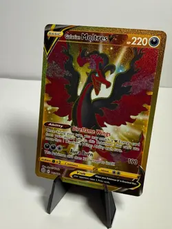Galarian Moltres V 183/172 Secret Rare Brilliant Stars Pokemon Holo Near Mint - Image 1