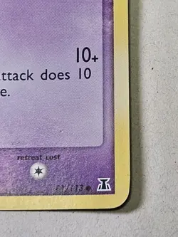 Ralts 81/113 Pokemon Delta Species Reverse Holo Stamped 2005 HP DMG - Image 3